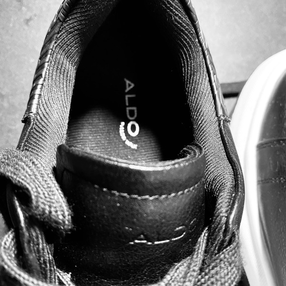 Aldo Men's Black Sneakers - Picture 2 of 6